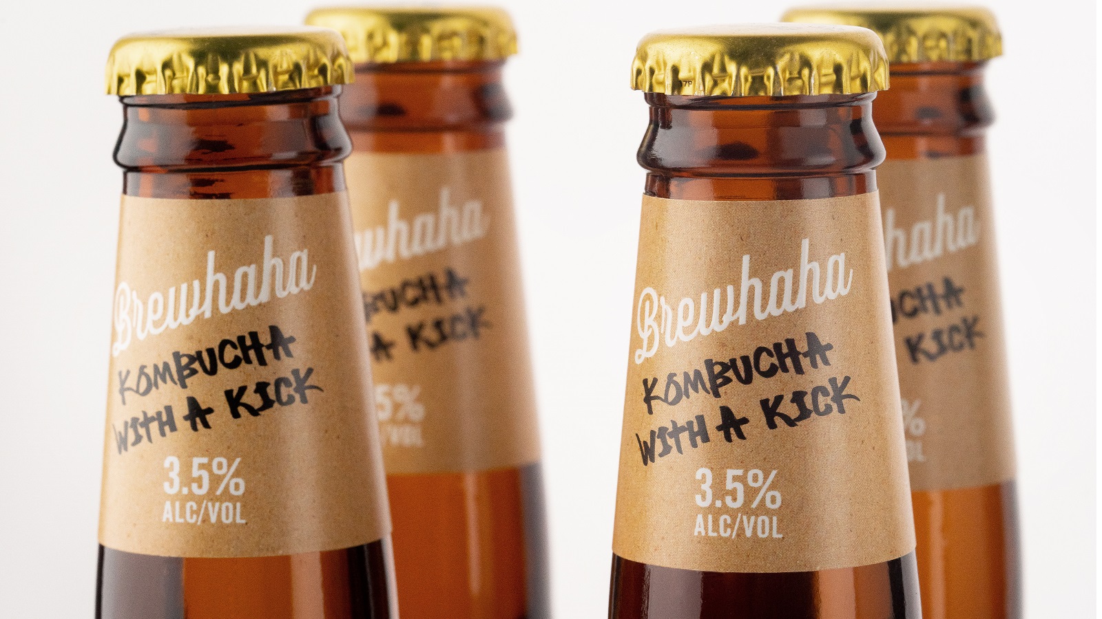 Denomination Brews Bold Visual ID for Alcoholic Kombucha